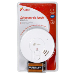 Pack de 6 Detectores de humo Kidde 29HLD-FR