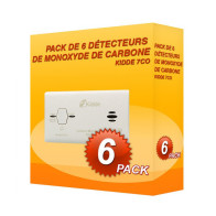 Confezione da 6 rilevatori di Monossido di Carbonio Kidde 7HConfezione da 6 rilevatori di Monossido di Carbonio Kidde 7CO