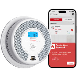 Combi detector de humo y monóxido de carbono de Kidde 10SCO